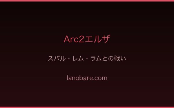 エルザvsスバル一行の死闘
