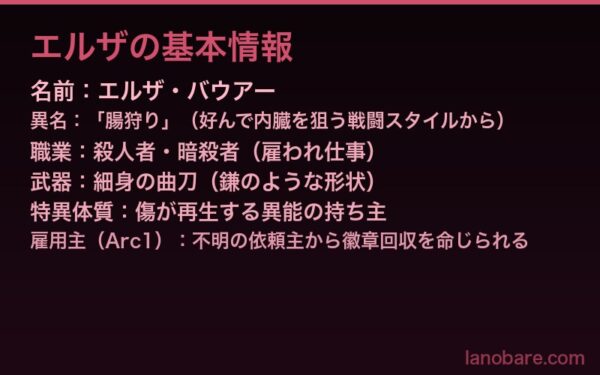 エルザ・バウアーの基本情報