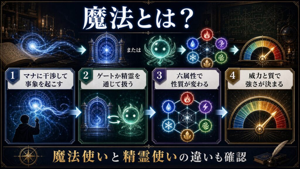 リゼロの魔法の仕組みをまとめた図解