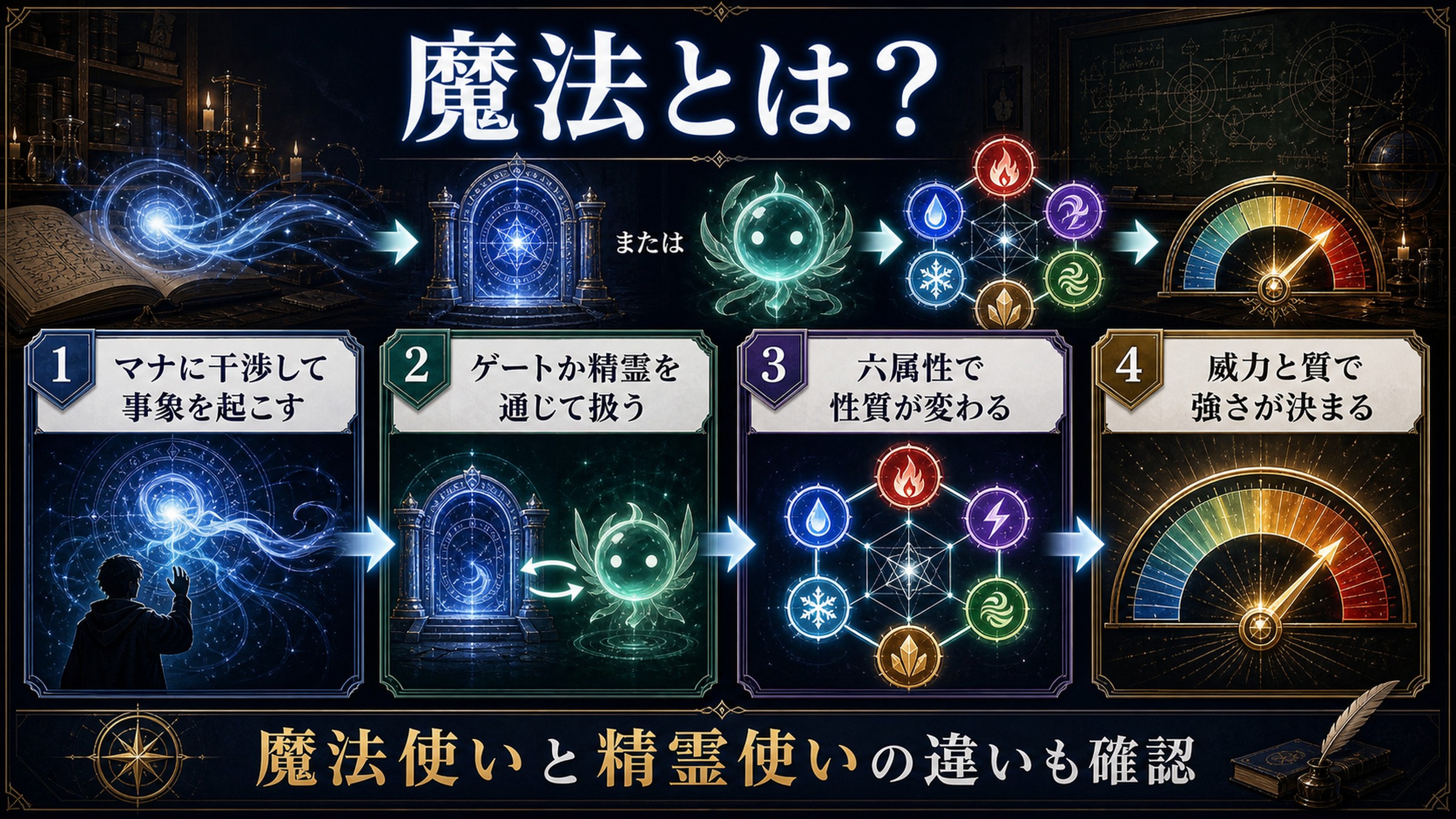 リゼロの魔法の仕組みをまとめた図解