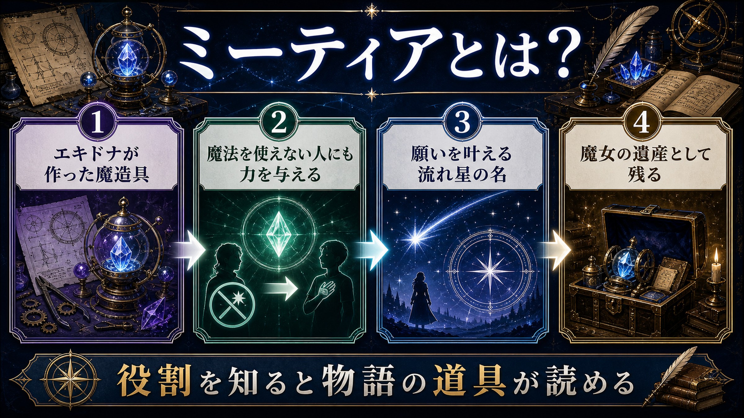 ミーティアの意味と役割をまとめた図解