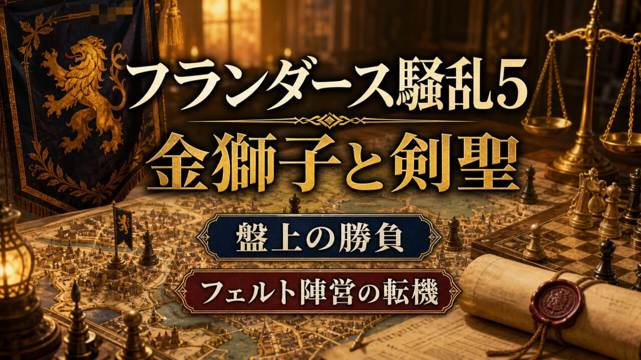 リゼロ外伝「金獅子と剣聖、フランダース騒乱5」あらすじネタバレ、考察