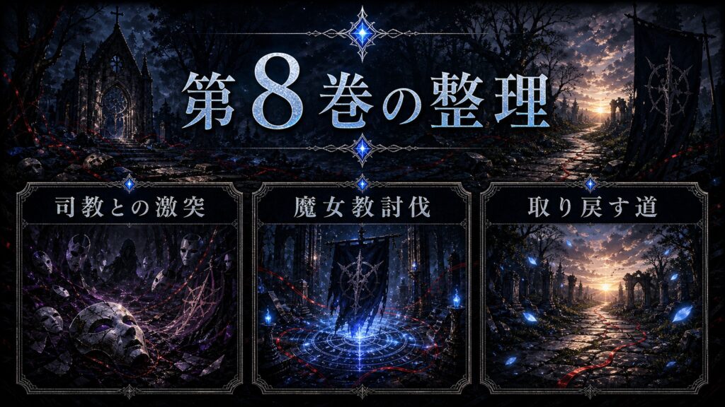 トップページ「リゼロ第8巻ネタバレ 魔女教大罪司教「怠惰」担当、ペテルギウス・ロマネコンティと激突」の内容を整理した図解