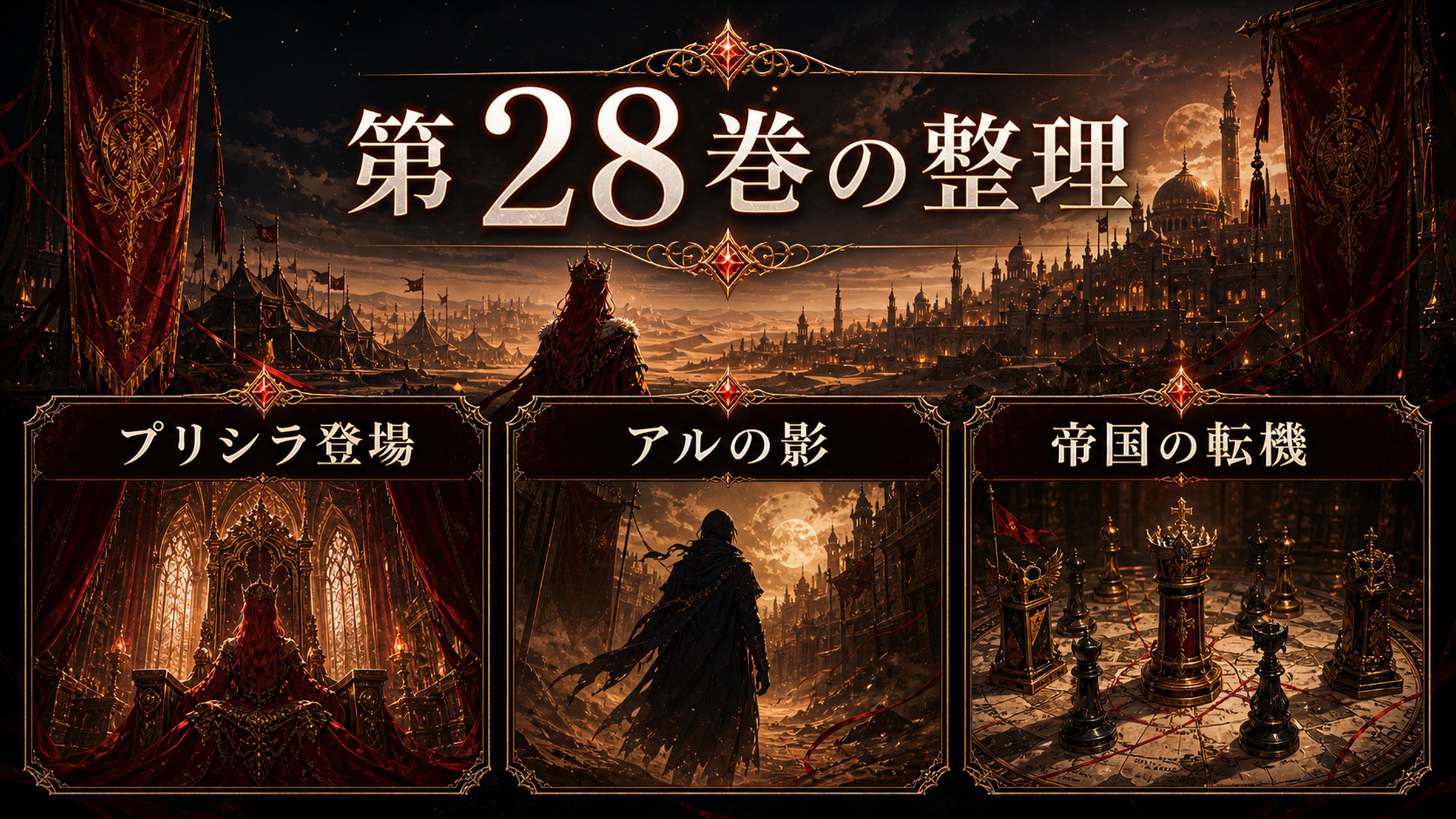 トップページ「リゼロ第28巻ネタバレ プリシア＆アルの登場がもたらすものは!?」の内容を整理した図解