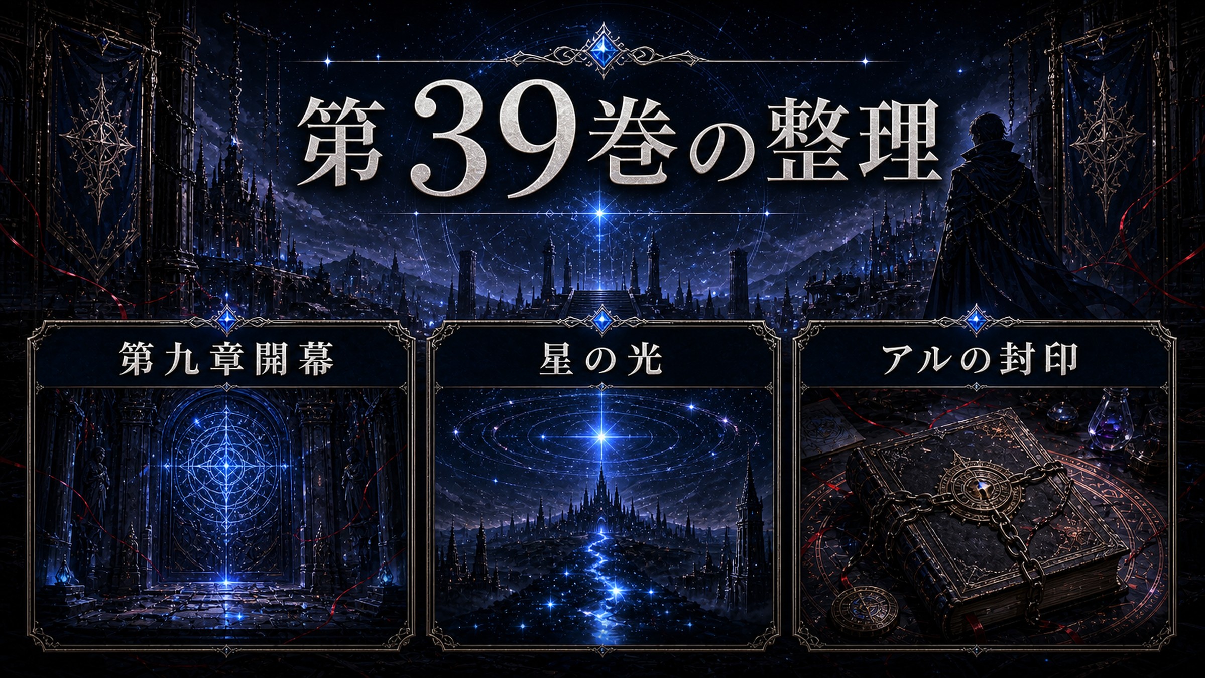トップページ「リゼロ第39巻ネタバレ 第九章「名も無き星の光」開幕、アルがスバルを封印」の内容を整理した図解