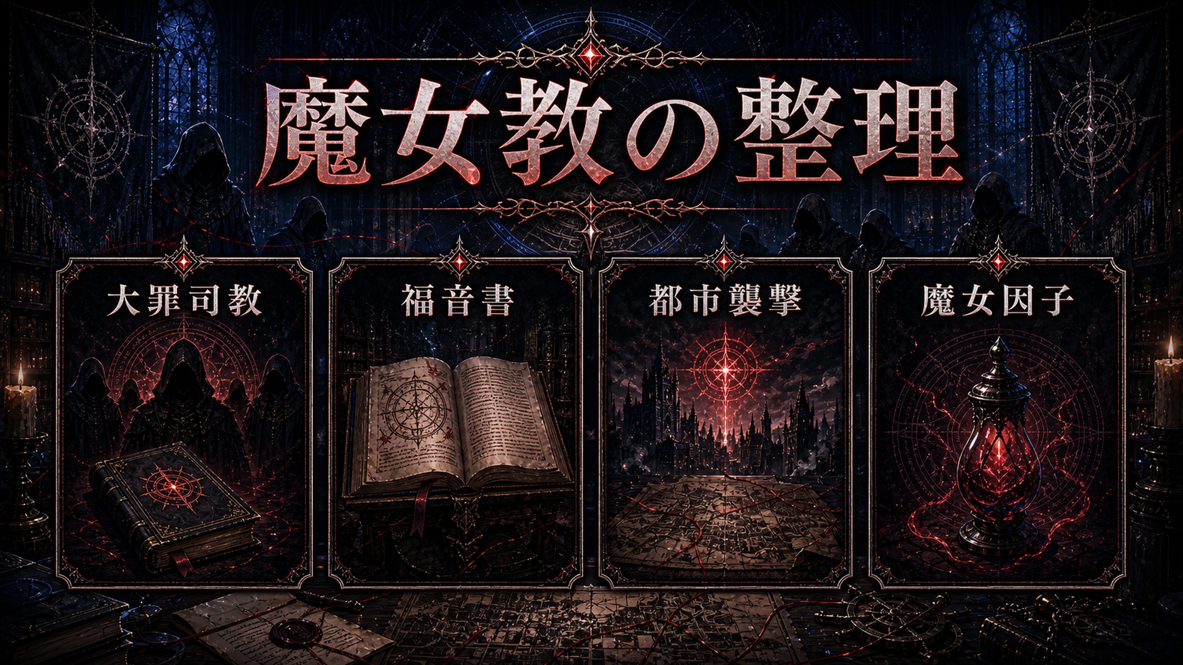 トップページ「魔女教」の内容を整理した図解