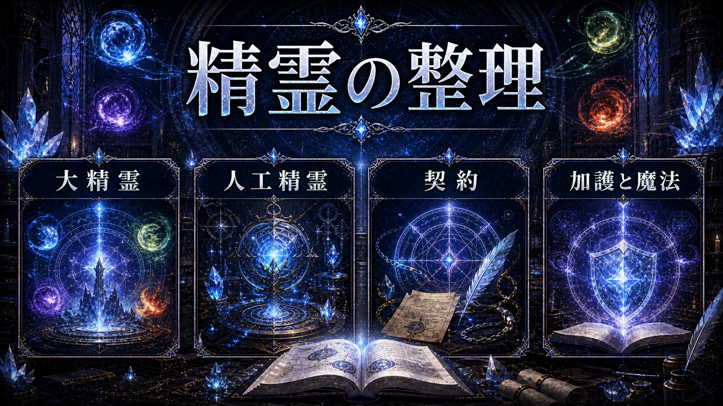 トップページ「精霊」の内容を整理した図解