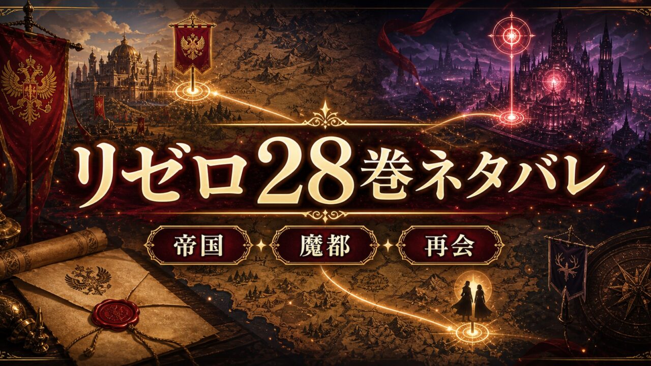 リゼロネタバレ 原作小説28巻のあらすじ＆感想・考察