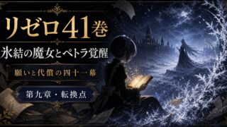 リゼロネタバレ 原作小説41巻 氷結の魔女とペトラ覚醒・願いと代償の四十一幕