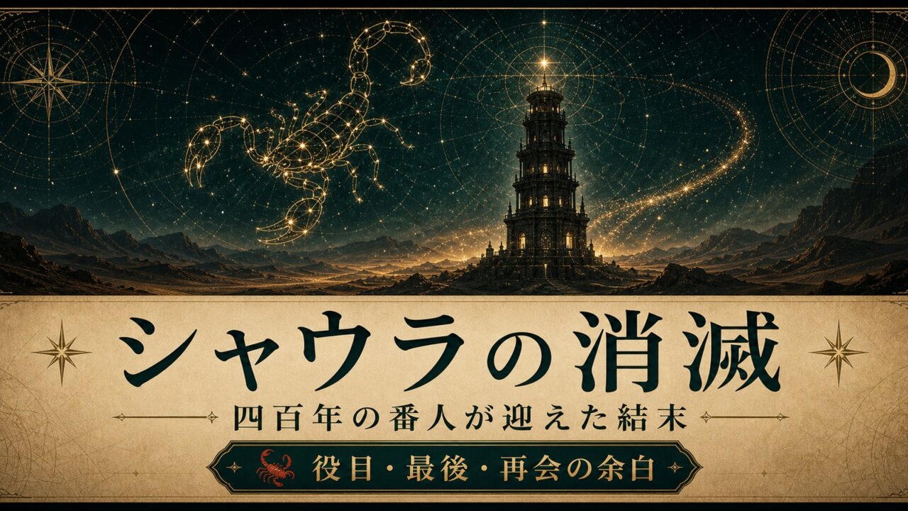 「リゼロ」シャウラの消滅はなぜ？最後の言葉と番人としての役目を完全解説 ネタバレ