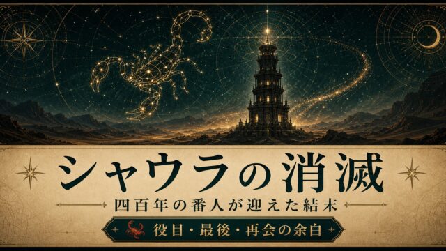 「リゼロ」シャウラの消滅はなぜ？最後の言葉と番人としての役目を完全解説 ネタバレ