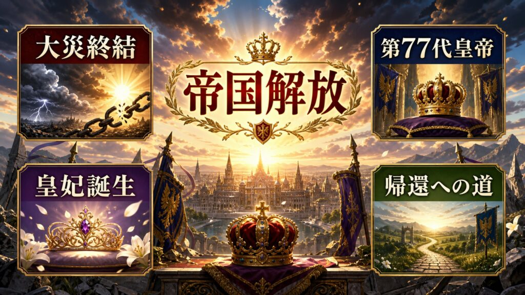 ヴォラキア帝国の解放とArc8の結末を整理した図解