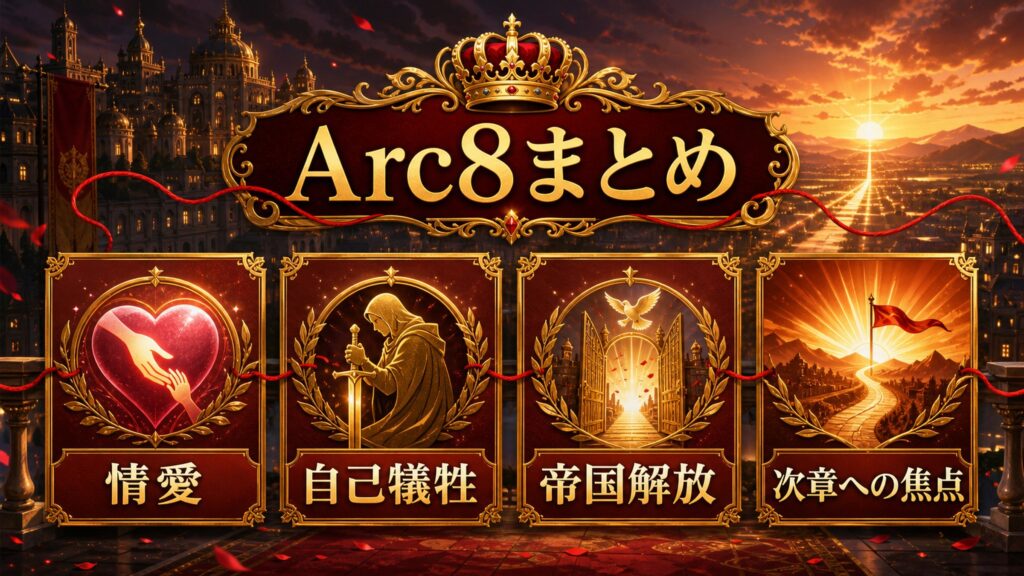 リゼロArc8のまとめを整理した図解