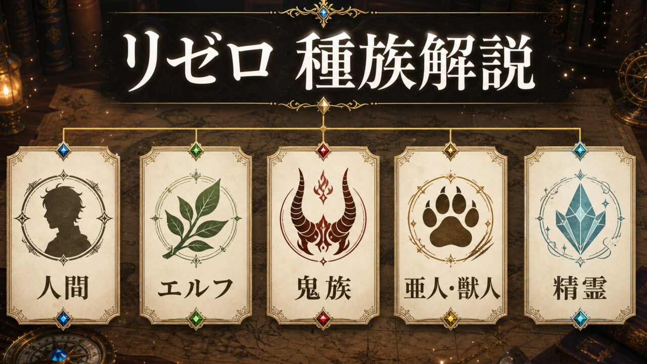 リゼロ 種族を完全解説 ハーフエルフ・鬼族・亜人・獣人の違いと差別の歴史を徹底ガイド 2026年最新