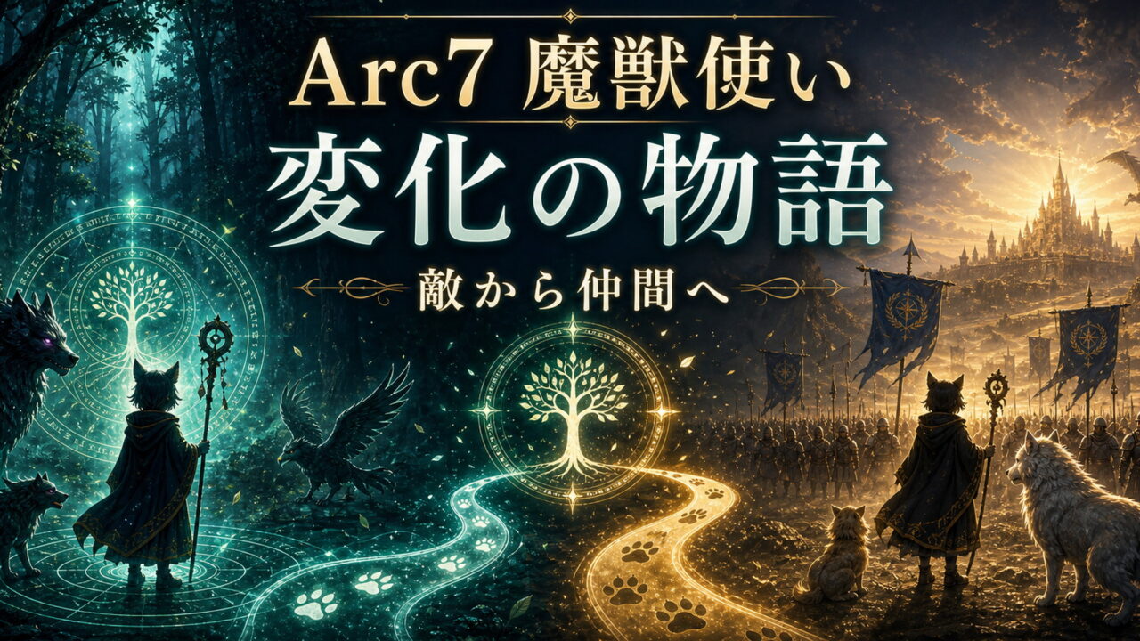 リゼロ Arc7 メィリィ・ポートルート ヴォラキア帝国編での魔獣使いの少女と変化