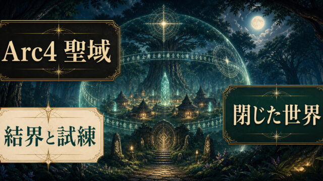 「リゼロ」聖域（グリマルド）とは？Arc4の舞台・結界の仕組みとエミリアの試練を完全解説